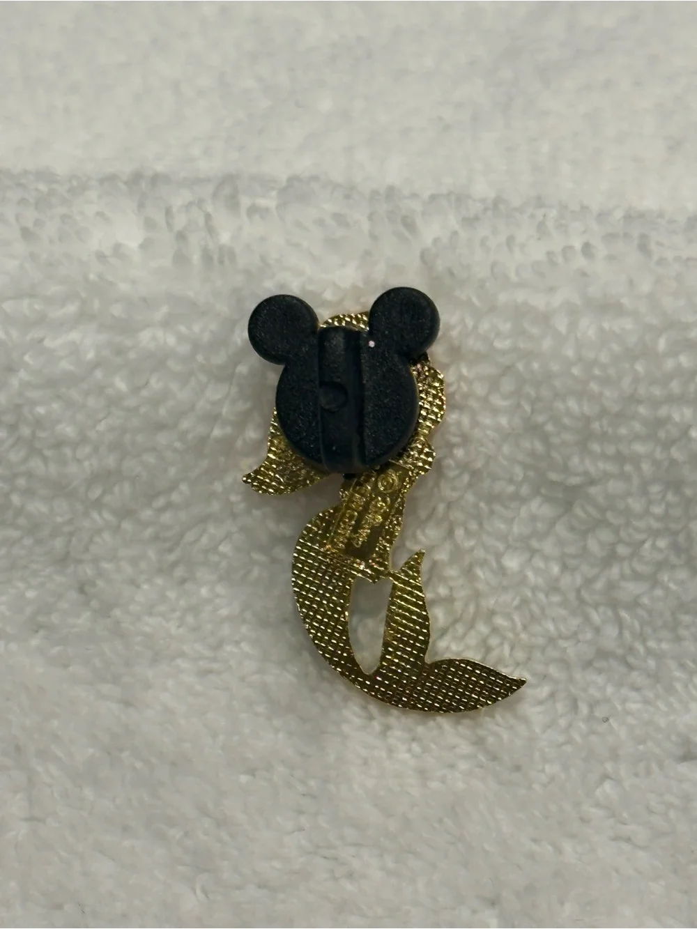 Disney Ariel Enamel Pin - Red Hair, Teal Tail, Green Fins, Purple Top